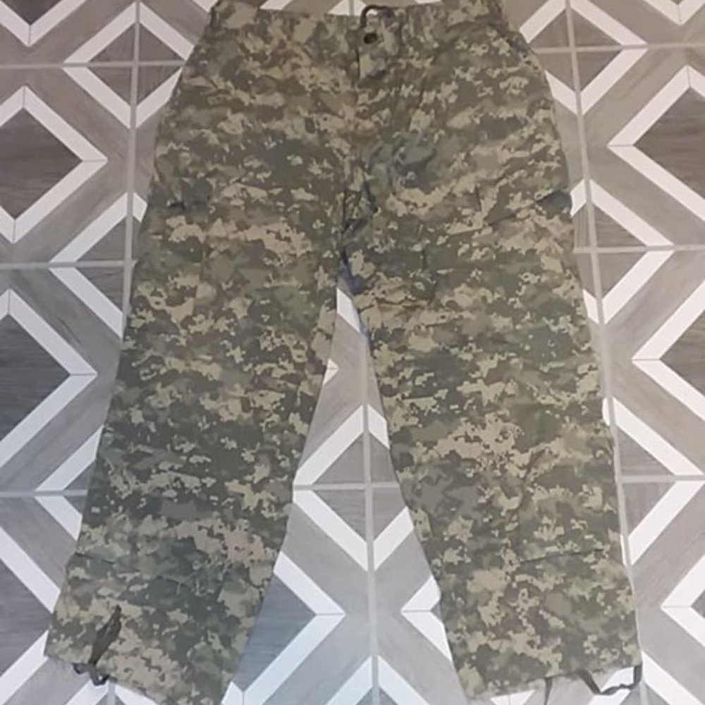 USARMY CAMO FATIGUE PANTS
